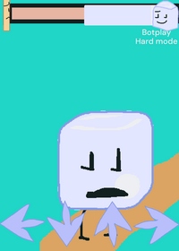 ice cube and leafy