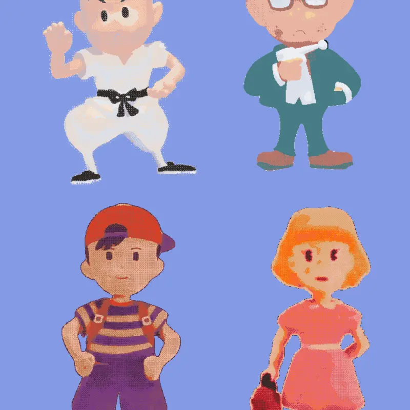 Earthbound meme by @cache17love