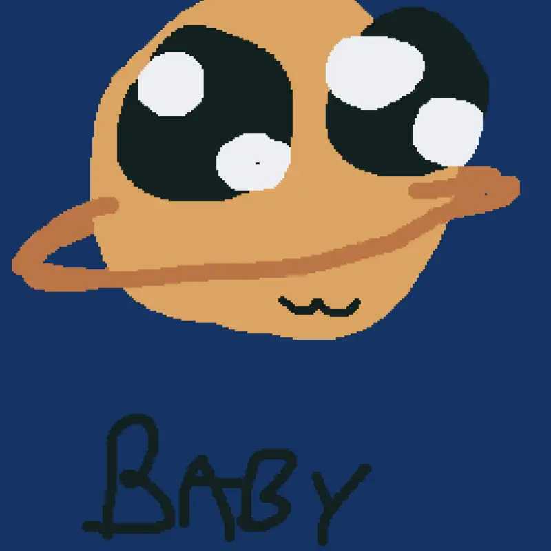 Take care of baby saturn! by @Saturn2