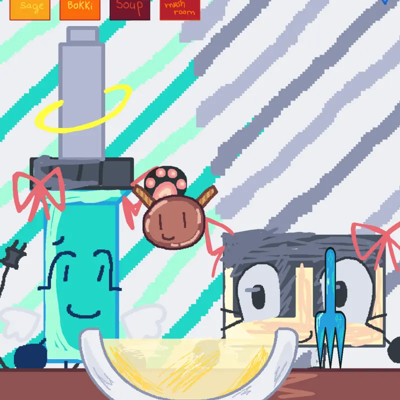 HGB & PIANO MUKBANG by @KittyWorm_do_games