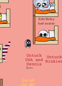Free binky loaf avatar for your decks!