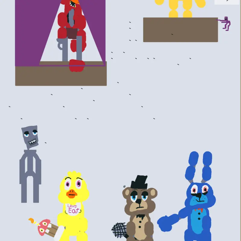 Fnaf Ragdoll (from Vi8) Remake by @Golden6022