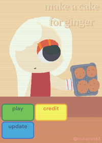 Make the cake for ginger credit doodles_