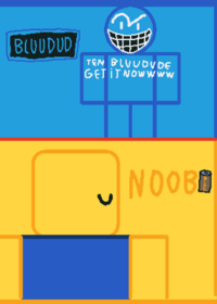 Noob vs bluudud (The remix is available)