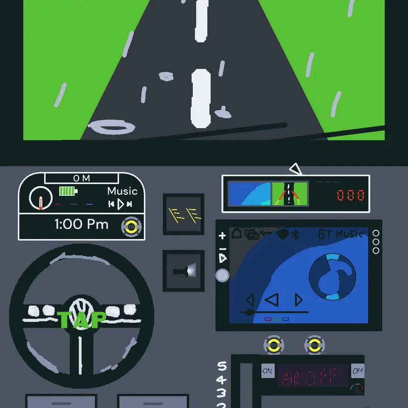 Car interior by @L1GHT_G