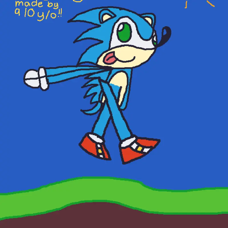 -Sonic_The_Hedgehog!- by @SCARYxHALLOWEEN