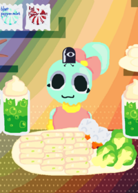 Poppy mukbang!