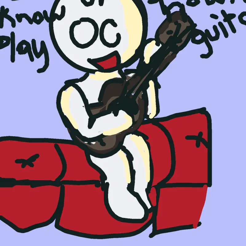 Does your oc know how to play guitar? by @ArrowAnimates