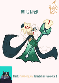 White Lily Cookie