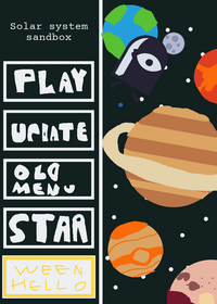 Solar system sandbox
