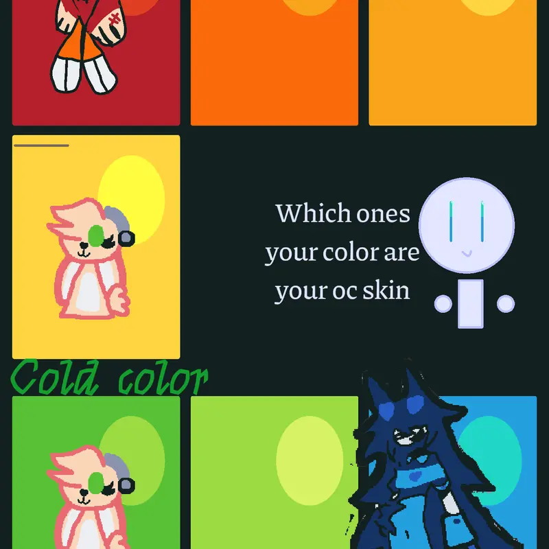 O/c drawing in ur color by @Fox_therian