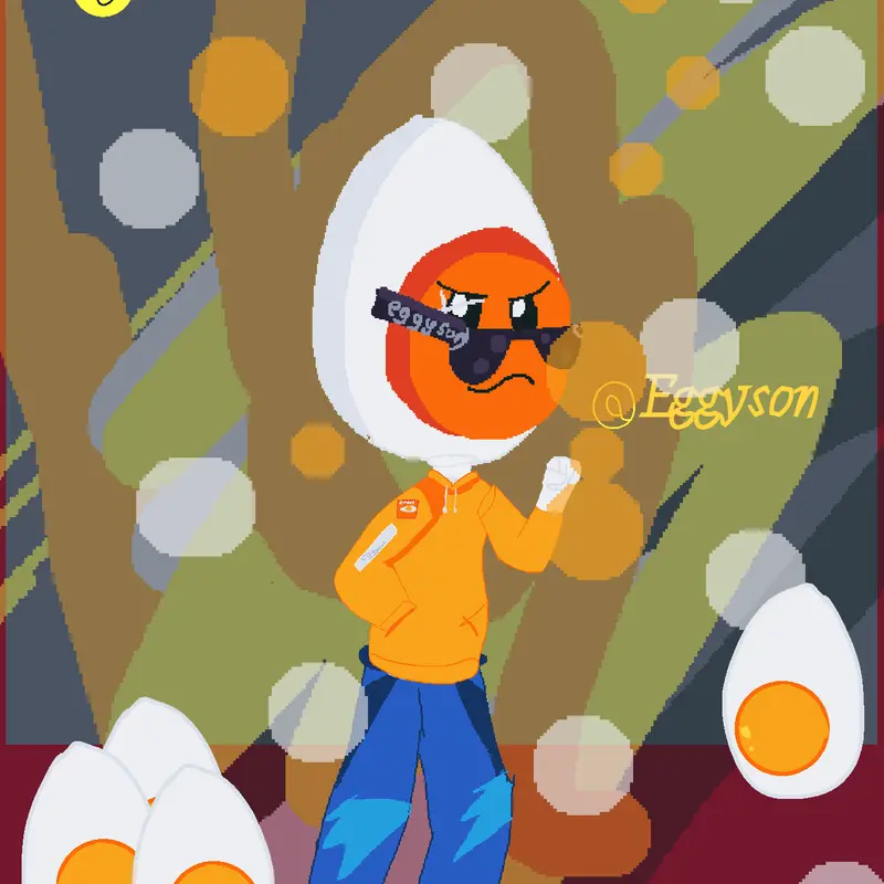 I drawed eggyson by @starglam