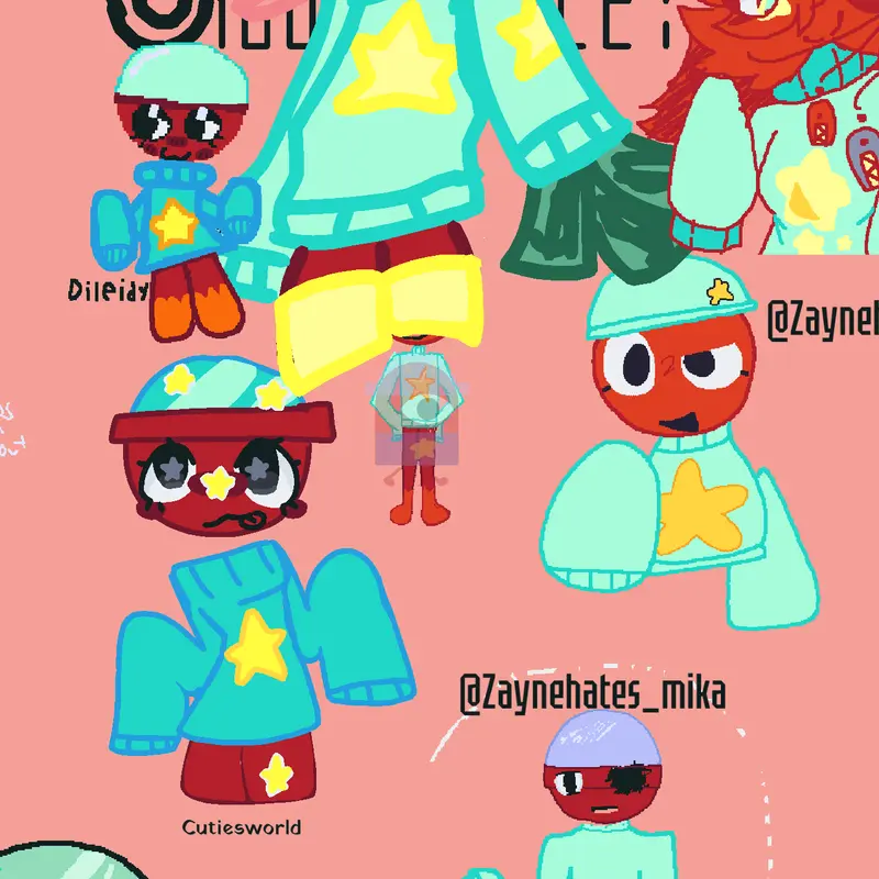 draw gigi in your style! by @hixuw