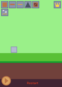 Castle platformer level editor!