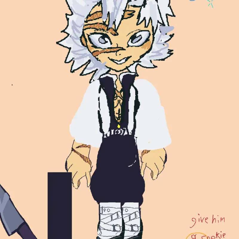 Sanemi shinazugawa, ragdoll,demonslayer by @old_fandoms_healer2