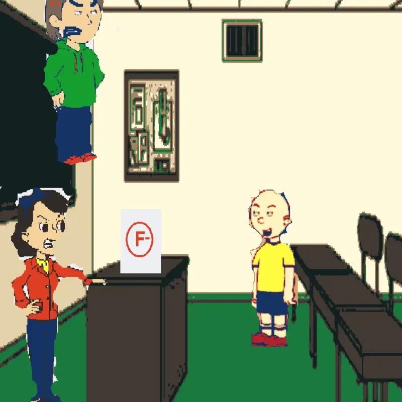 Caillou gets grounded: THE GAME by @Kj2763