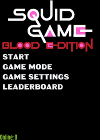 squid game blood edition Red light green...