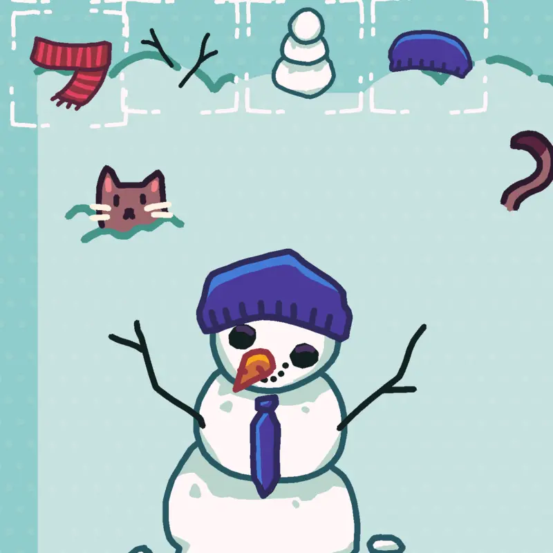 #snowmankit by @Bocoasia
