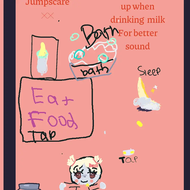 Take care of baby lottie not finished by @Skeleton_Banging_Shield