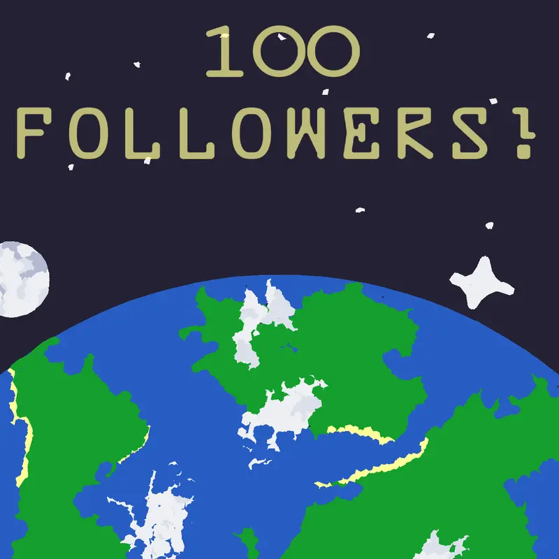 Thank you for 100 followers! I hope by @usapi