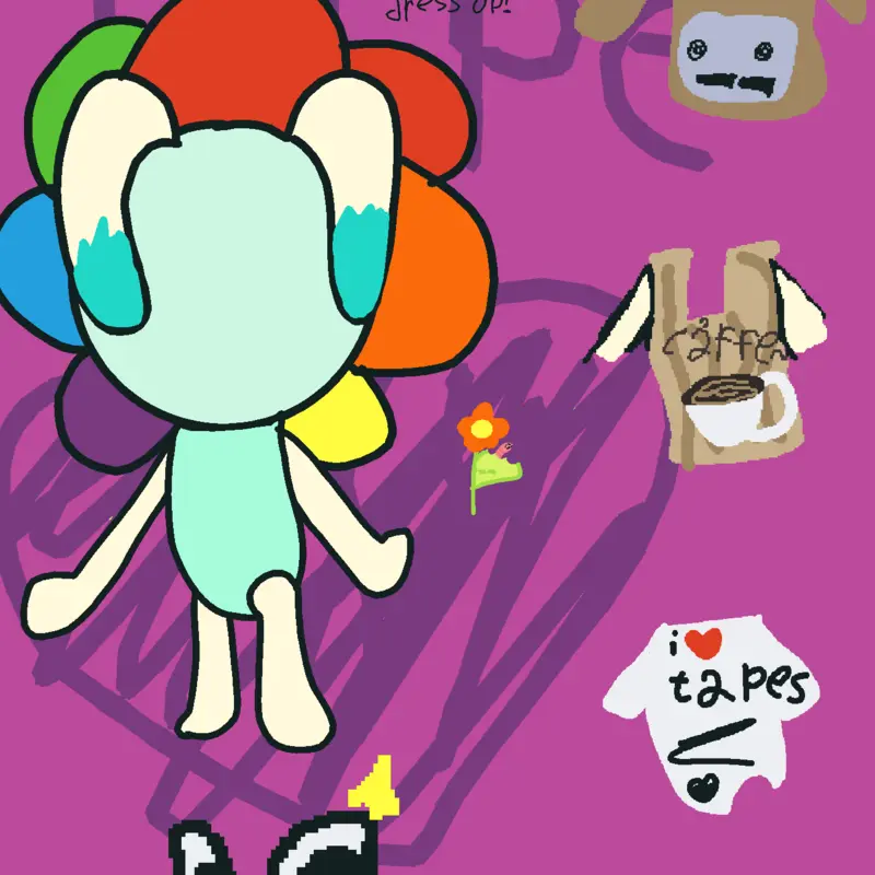Dandy dress up! by @Chicken_bassie