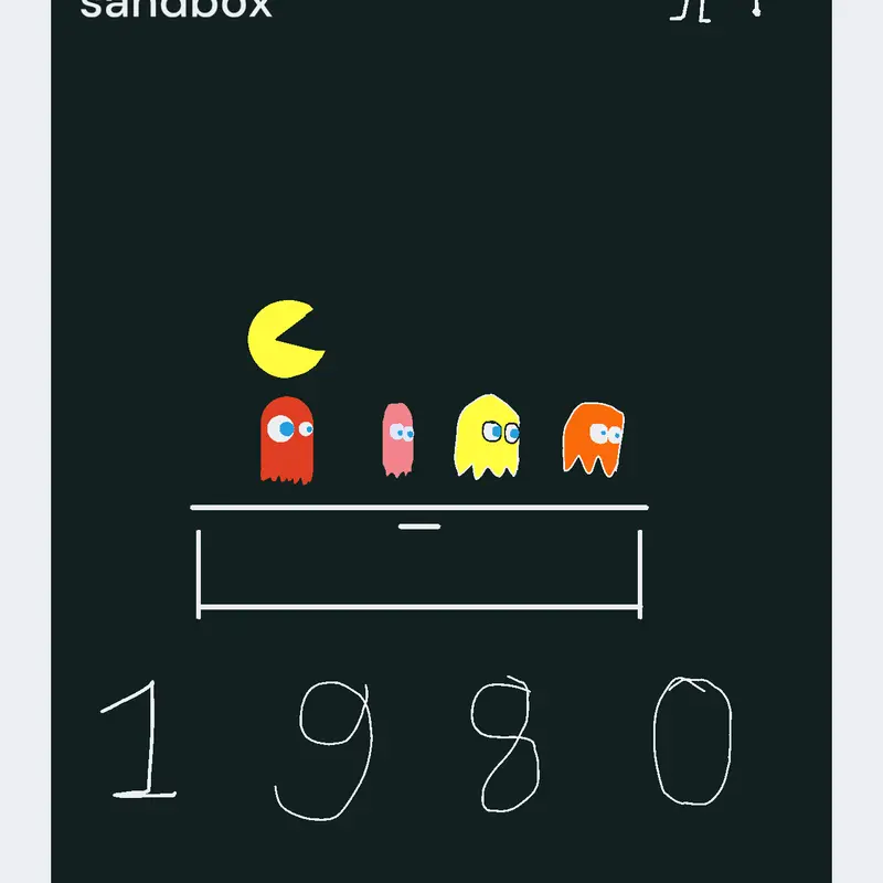 1980 pacman by @siangabrielcofleros