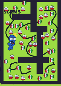 Cacht the countryballs