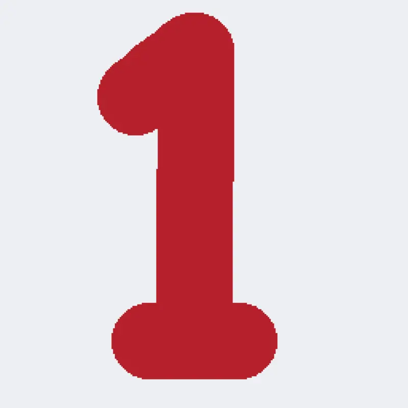 The Numbers from 1 to 200 by @Flyingme
