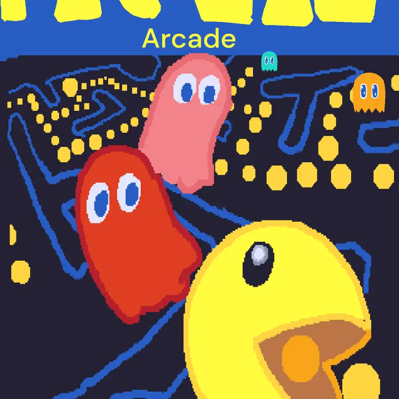 Crazy Arcade Pac‐Man by @lemmingsworld