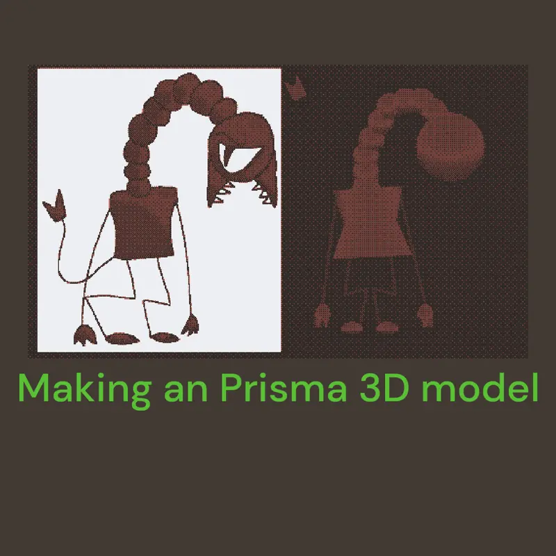 Making an 3D model by @Wowza11