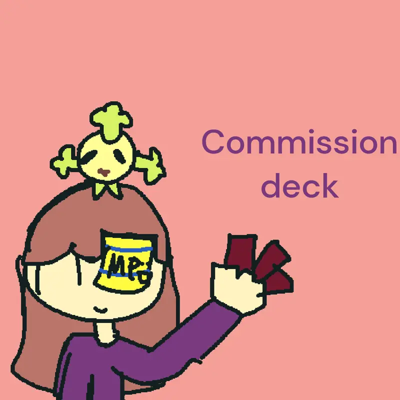 Commission deck | booanimals by @booanimals
