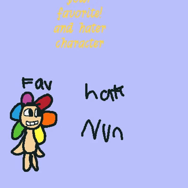 Favorite character and least favorite by @Lillian632828