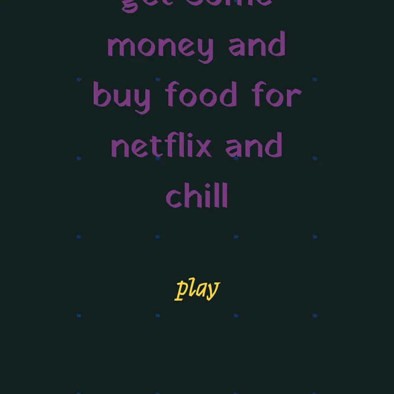 Game by @justmehere