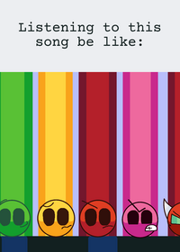 Listening to this song he like: