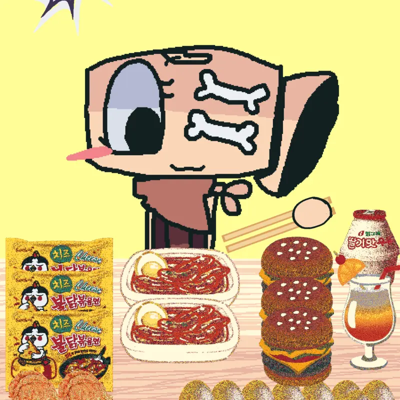 Shelly mukbang by @Lilychan3