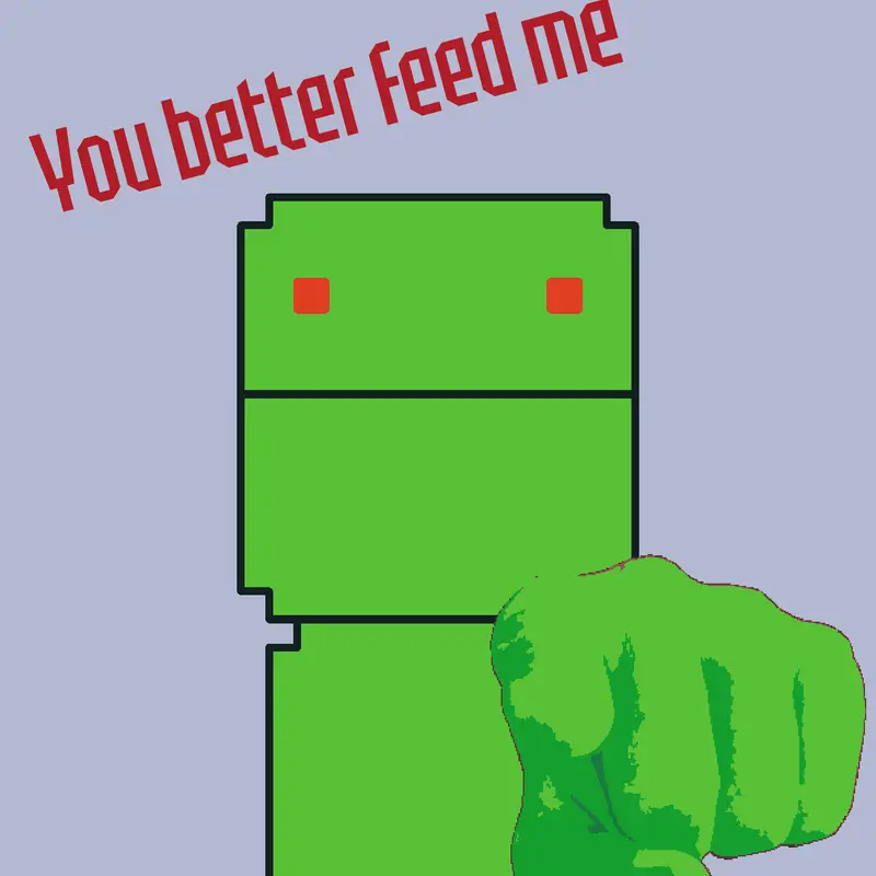 Nooby and Carl vs green guy by @AverG