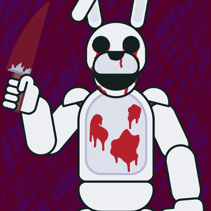 White rabbit by @TEAJEFF