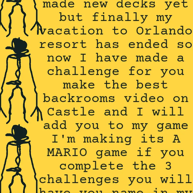 Back rooms challenge by @mcsdowen
