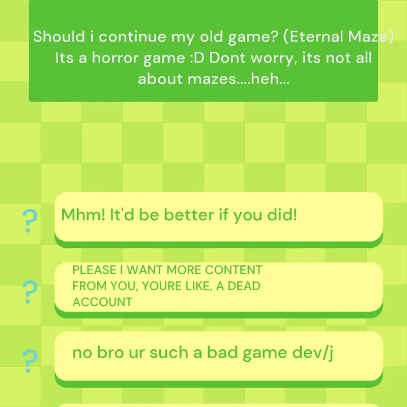 Eternal Maze PollKit! by @oshka