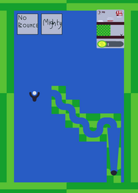 Weird golf