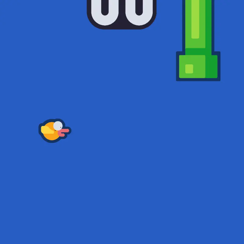 Flappy Bird Ending Scene Play Along! by @Purry7096
