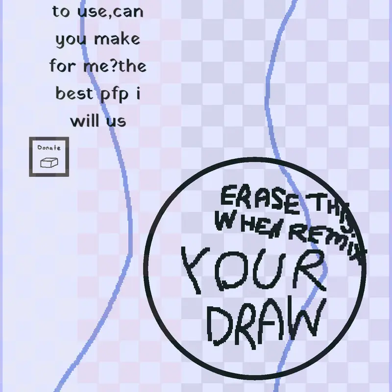 Draw a pfp for me! by @crazy_alien
