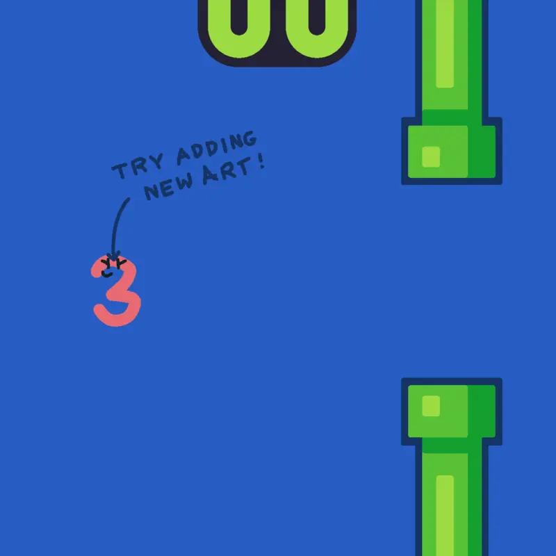 Flappy three by @1107lp