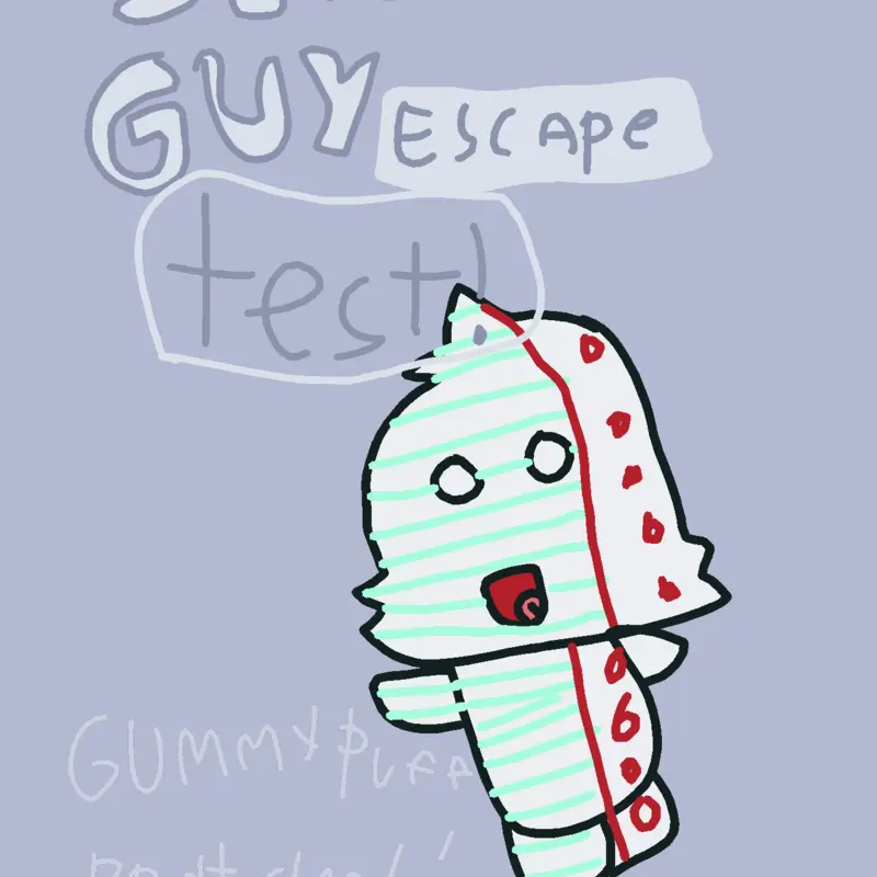 Sketch man test by @GummyPuff