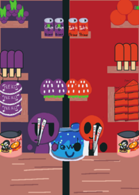 Purple VS Red mukbang friends (IM SO SRY...