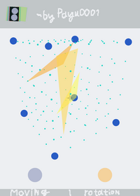 A 3d engine with example on 3d cube!