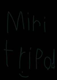 Mini tripod test
