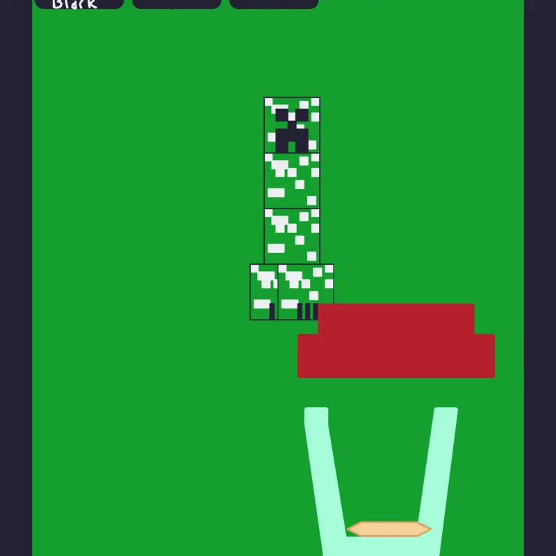 Creeper Ragdoll by @Lukie09