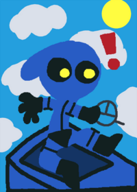 Blue ninja and his friends goes to the...