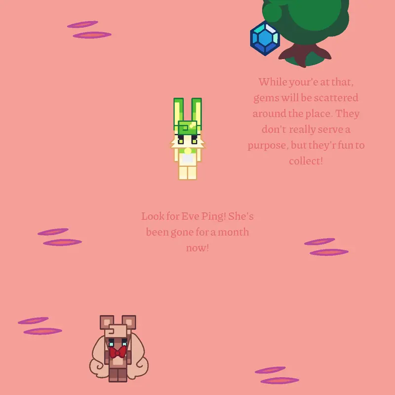 Find Eve Ping! by @SyrupStar